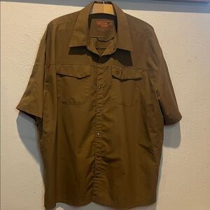 5.11 Tactical Freedom Flex Modern Slim Fit Short Sleeve Button-Down size 2XL